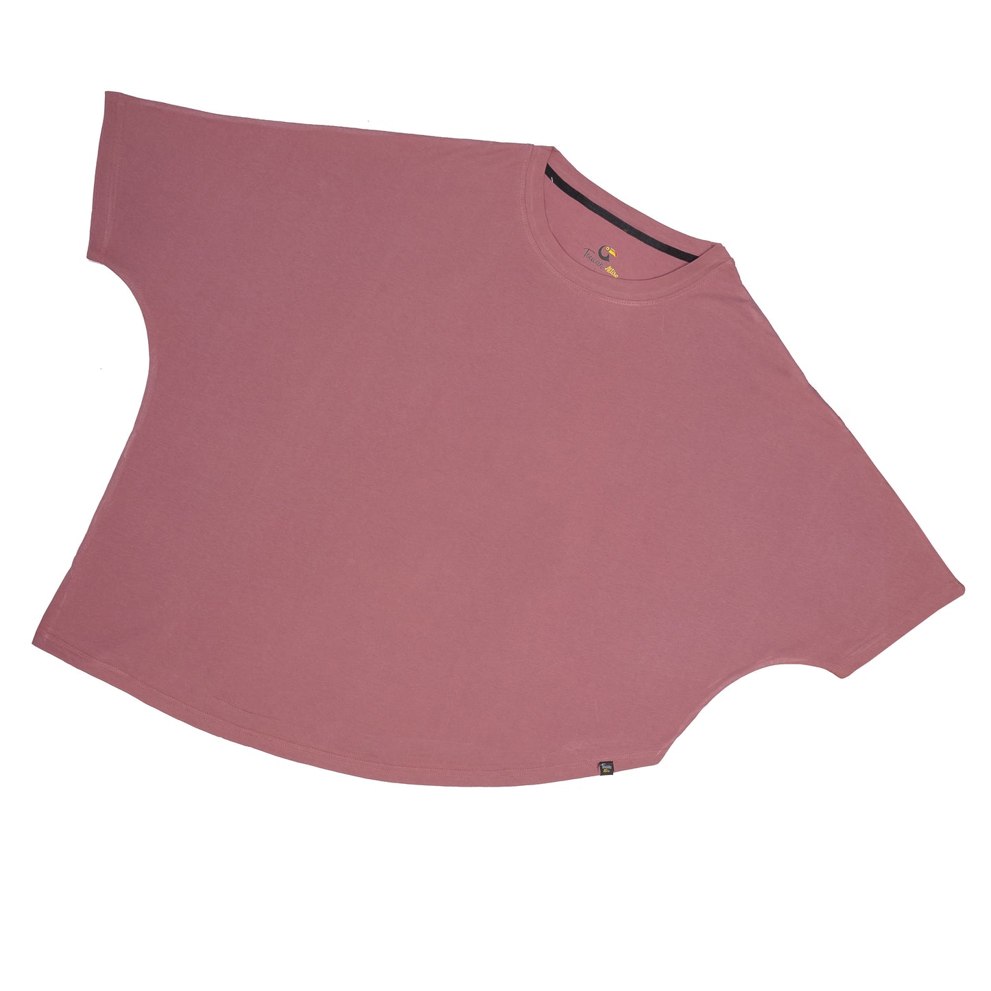 Turkish Rose Curved Hem Top