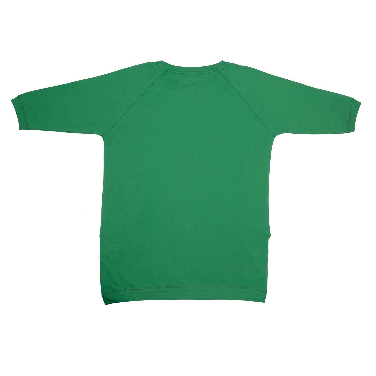 Emerald Raglan Zip Style Tee