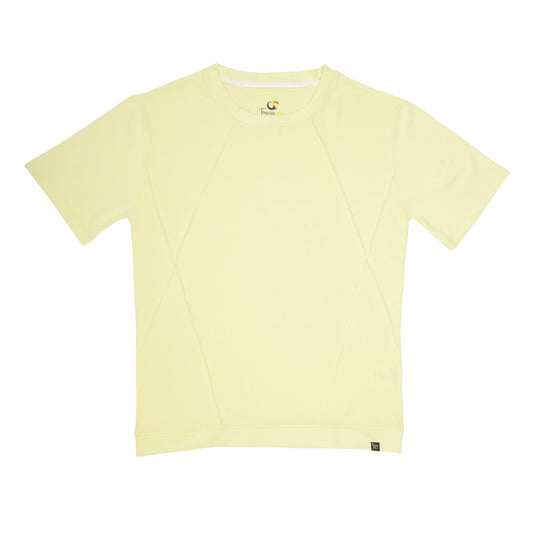 Athletic T-Shirt - Pale Yellow