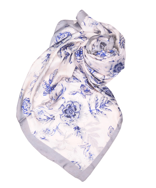 Soleil Gallop Silk Scarf