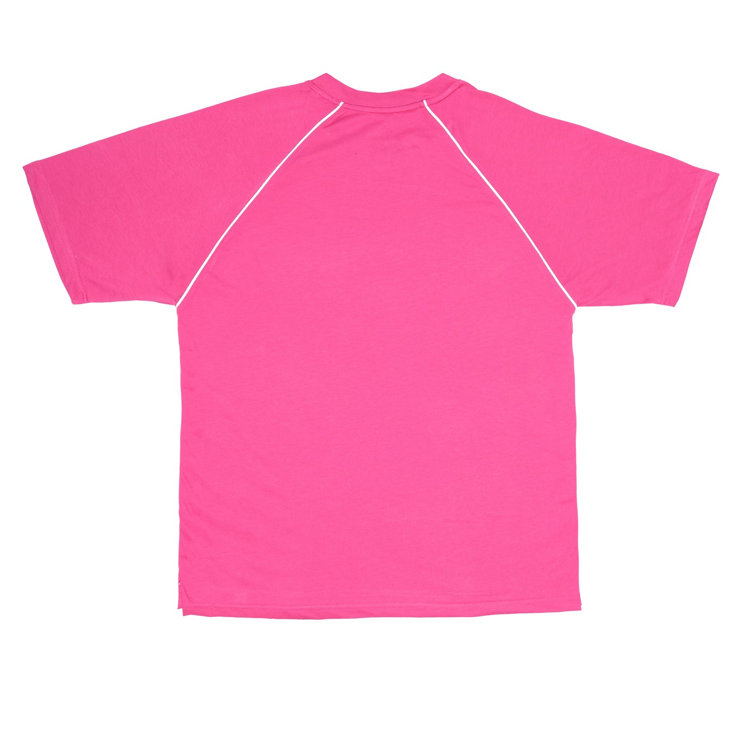 Pink Athletic Tee with Side Snaps