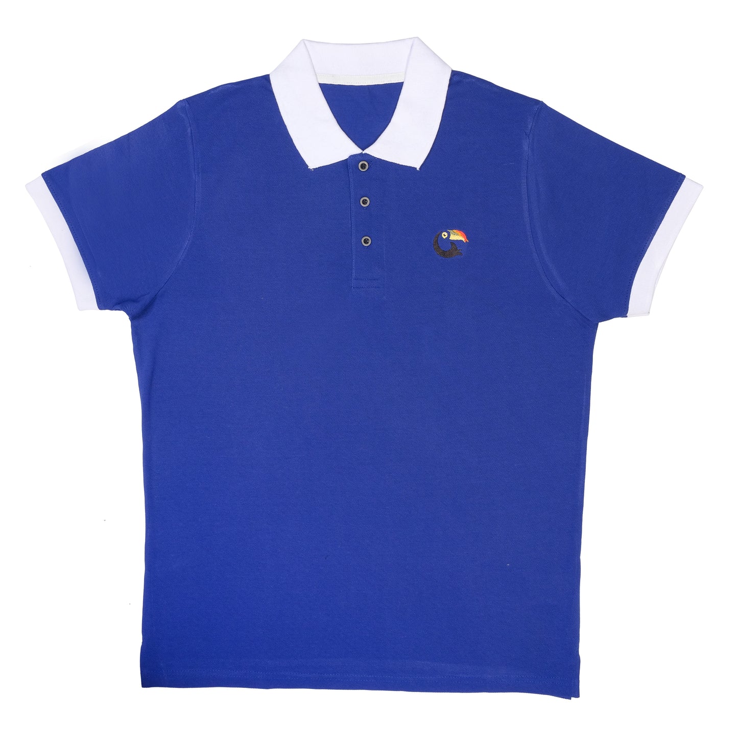 Royal Blue Toucan Polo Shirt