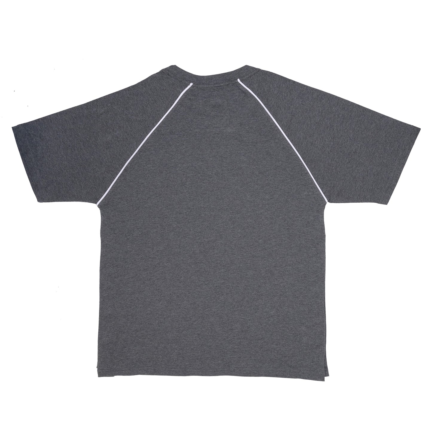 Athletic Grey Tee with Side Snaps