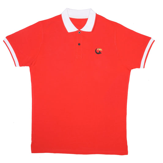 Red Toucan Polo Shirt